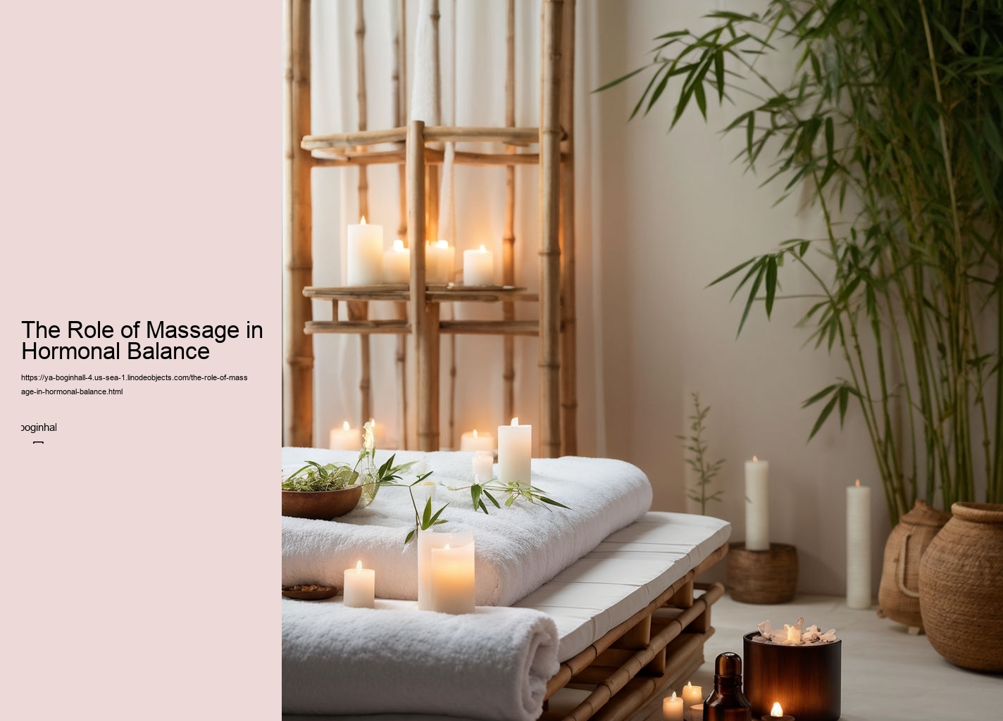 The Role of Massage in Hormonal Balance